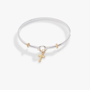 NWT Cross Clip Bangle